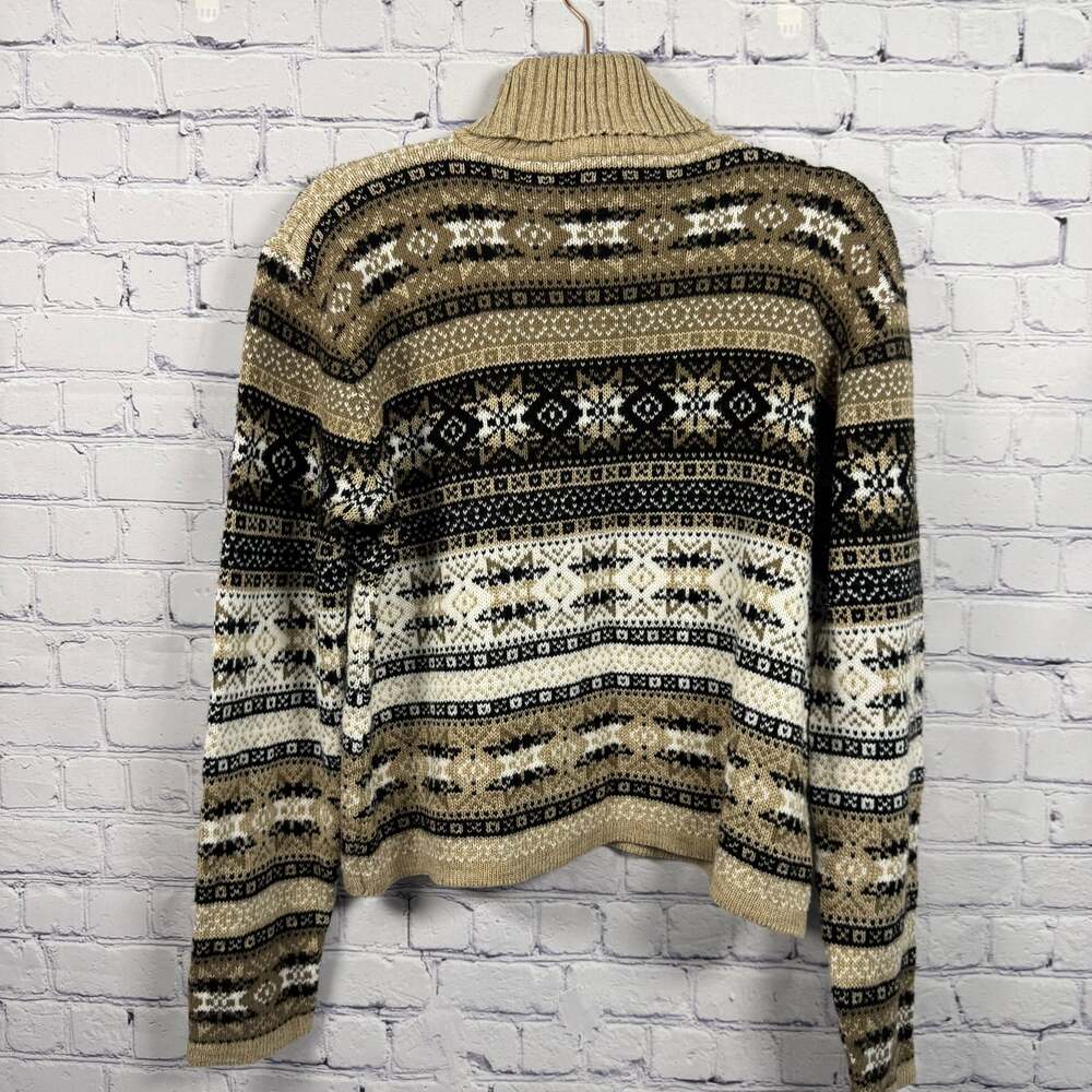 Vintage Paul Harris Design Women's Geometric Knit Sweater Size L - Picture 3 of 6